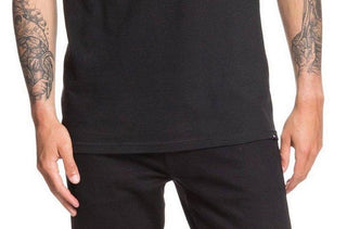 Quiksilver Men's Regular Fit Santa Graphic Tee T-Shirt Black Size XX-Large