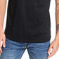 Quiksilver Men's Daily Wax Short Sleeve T-Shirt Black Size Small