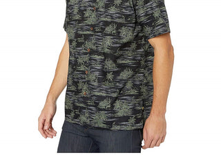 Quiksilver Men's Shaka Bay Shaka Bay Shirt Black Size Large