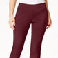 Charter Club Women's Cambridge Tummy Control Slim Leg Pants Red Size 2 Petite