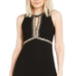 Nanette Lepore Women's Sleeveless Knee Length a Line Party Dress Black Size 12