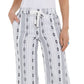 Style & Co Women's Cropped Jacquard Pants White Size X-Small