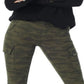 Joe's Jeans Women's Charlie Ankle Cargo Skinny Jeans Green Size 29