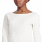 Ralph Lauren Women's Stretch Cotton Sweater White Size L