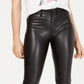 Kendall Kylie Women's Faux Leather Skinny Pants Gray Size 29