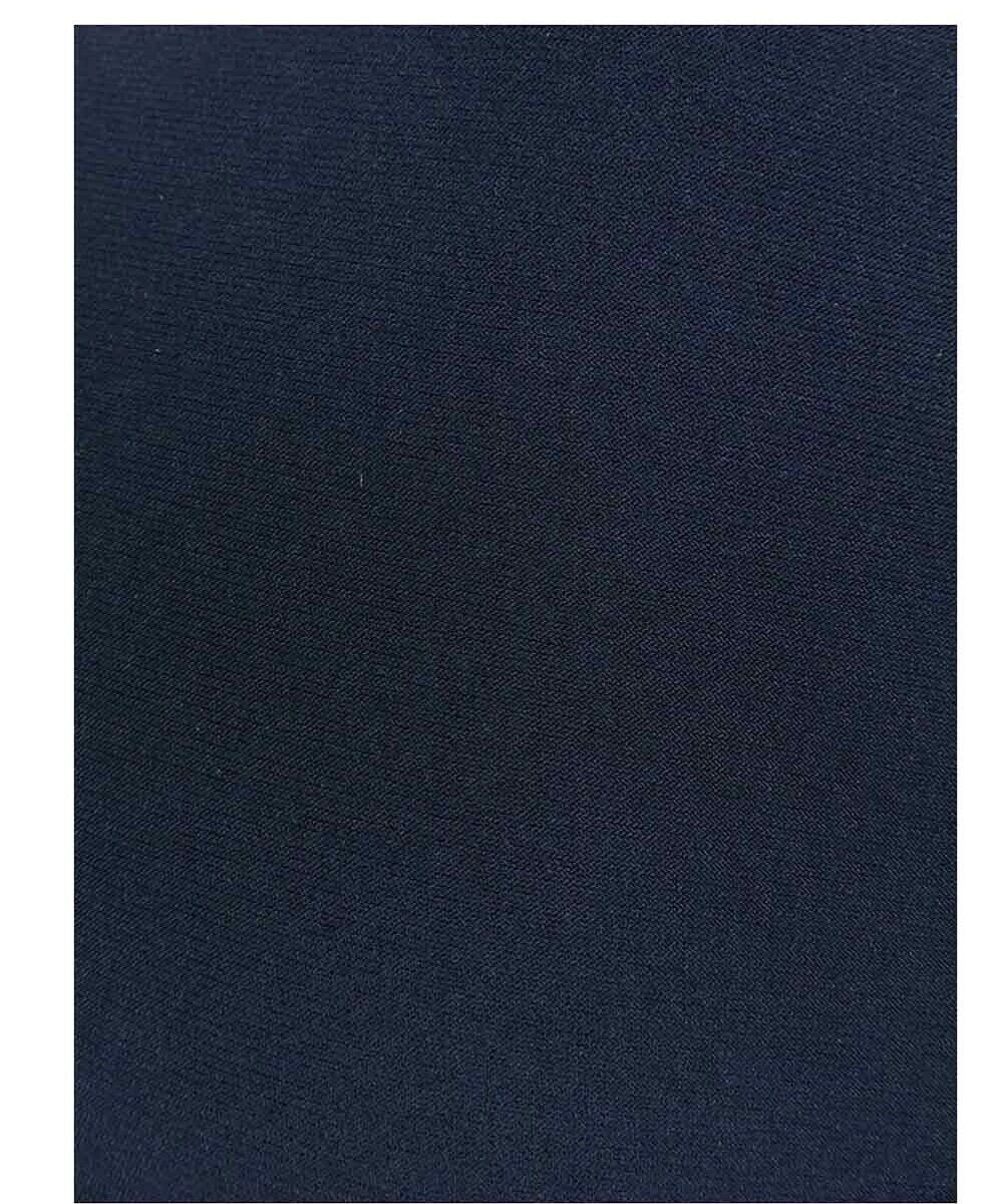 Lauren Ralph Lauren Women's Tulle-Trim Jersey Dress Navy  Size 2