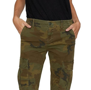 Sanctuary Women's Denim Camouflage Cargo Jeans Green Size -26