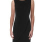 Kensie Women's Embellished Layered Sheath Dress Black Size 0