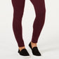 Style & Co Women's Solid Skinny Leggings Purple Size Petite L
