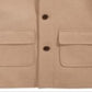 Ralph Lauren Big Boy's Plain Camel Coat Brown Size 8