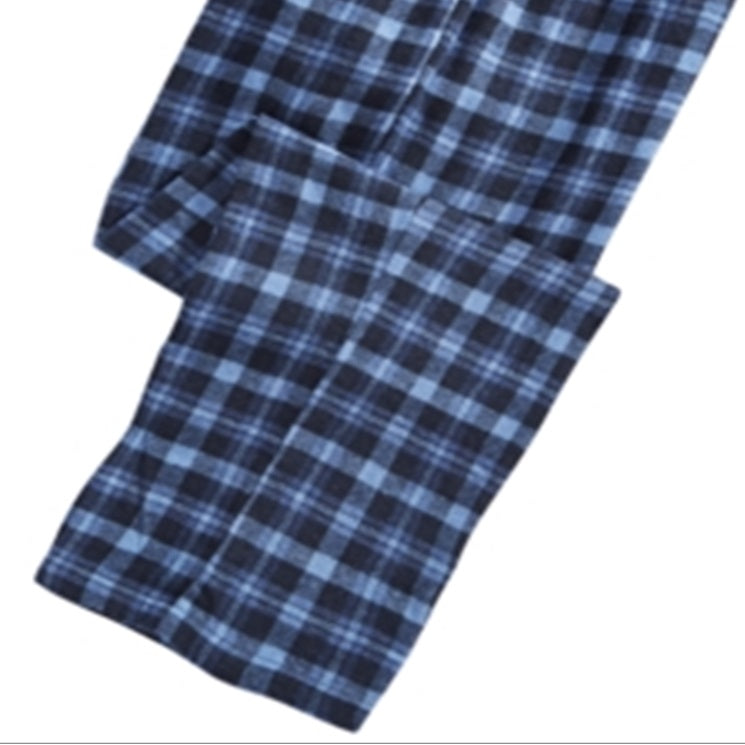 Perry Ellis Men's Flannel Comfort Fit Sleep Pant Blue Size Small