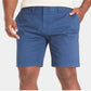 Tommy Hilfiger Men's Chinos Flat Front Shorts Blue Size 32