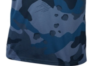 Nike Men's Big Tall Dry Tee Legend Camouflage AOP T Shirt Blue Size Large