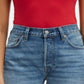 Levi's Women's Sleeveless Full Coverage Bodysuit Red Size S