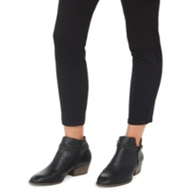 Style & Co Women's Uptown Raw Hem Skinny Jeans Black Size 14