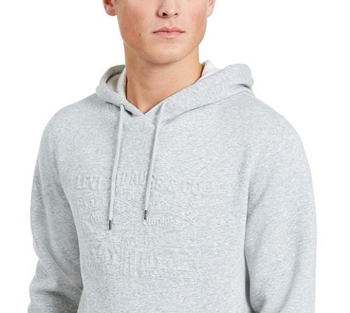 Levi's Men's Sweatshirt Hoodie Gray Size Medium