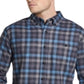 Weatherproof Vintage Men's Brushed Flannel Plaid Shirt Blue Size XXX-Large
