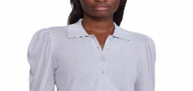 Ralph Lauren Women's 3/4 Sleeve Top Blue Size M