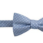 Ryan Seacrest Distinction Men's Sinatra Neat Silk Floral Bow Tie Blue Size Regular