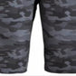 Hi-Tech Men's Stretch Camoflauge Print Dri Tec Hybrid Shorts Gray Size 38