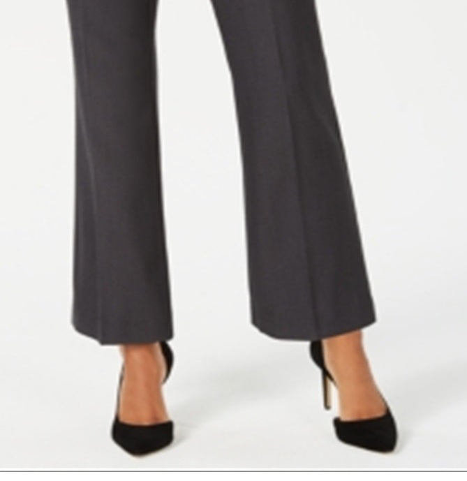 JM Collection Women's Petite Tummy Control Trousers Regular & Short Lengths  Black Size 2 P