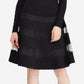 Ralph Lauren Women's Tulle Trim Jersey Dress Black Size 14