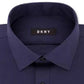 Dkny Men's Slim-Fit Performance Stretch Solid Dress Shirt Blue Size 15 32/33