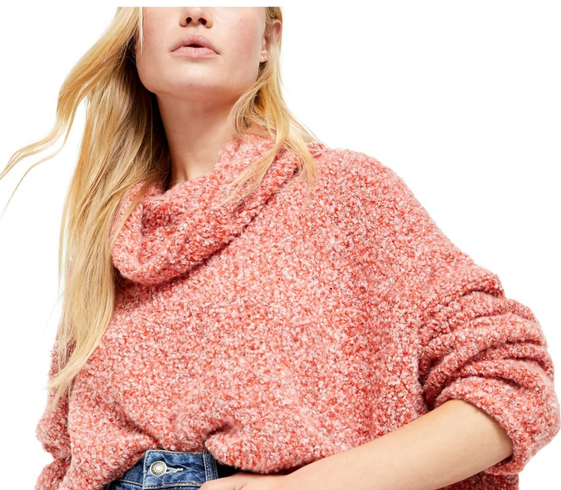 Free People Women's Bff Sweater Red Size XS