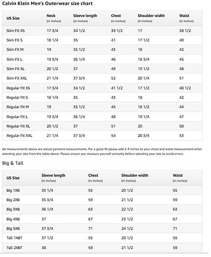 Calvin Klein Men's Winter Slim Fit Down Coat Blue Size Small