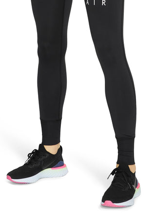 Nike Women's Air Graphic Fast 7/8 Tights Black Size X-Small
