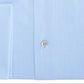 Alfani Men's Solid Classic Regular Fit Dress Shirt Blue Size S-14.5X32-33