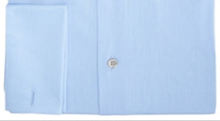 Alfani Men's Solid Classic Regular Fit Dress Shirt Blue Size S-14.5X32-33