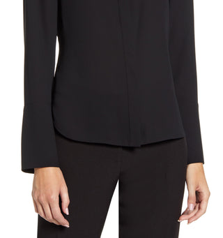 Anne Klein Women's Top Black Size X-Large