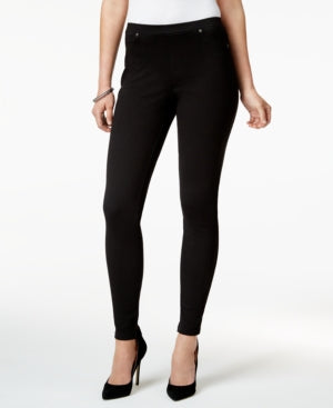 Style & Co Women's Twill Pull-on Leggings Black Size Large