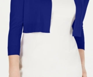 Calvin Klein Women's Shrug Cardigan Blue Size X-Large