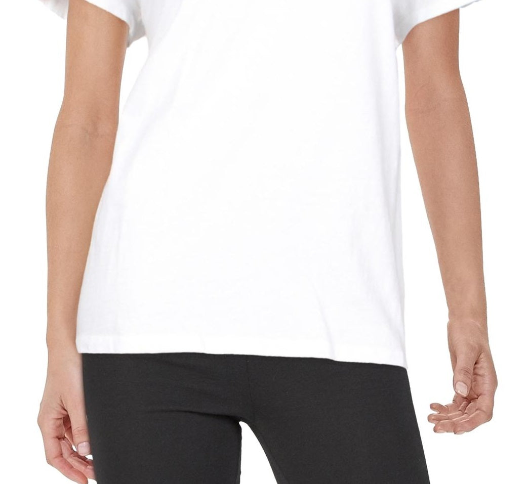 Levi's Women's Batwing Logo Cotton Cities T-Shirt White Size X-Large