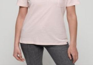 Superdry Women's Triko 'Ol' Rov Vel.Pink Size 12