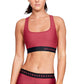 Under Armour Women's Armour Impact Crossback Sports Bra Pink Size XS