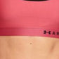 Under Armour Women's Armour Mid Crossback Strappy Sports Bra Pink Size X-Small
