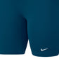 Nike Women's Plus Sportswear Leg a See Shorts Blue Size 2X
