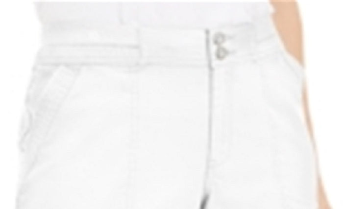 Karen Scott Women's Bermuda Shorts White Size 6