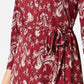 Charter Club Women's Printed Polo Shirtdress Red Size Petite Medium