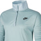 Nike Women's Air Half Zip Running Top Green Size X-Small