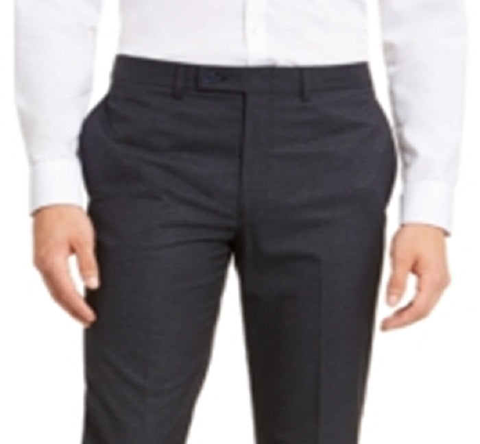 Calvin Klein Men's Check Pants Blue Size 38X34