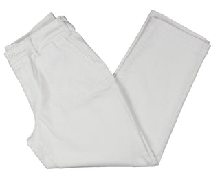 NYDJ Women's Denim Mid Rise Straight Leg Jeans Brown Size 4