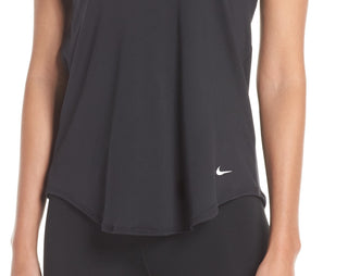 Nike Women's Dry Elastika Preta Top Black Size X-Large