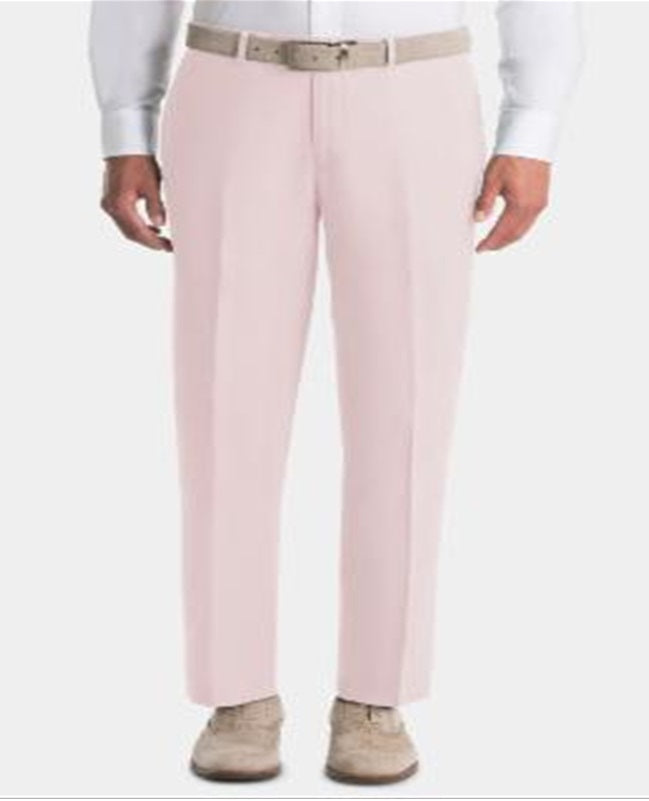 Lauren Ralph Lauren Men's UltraFlex Classic-Fit Linen Pants Pink Size 34X30