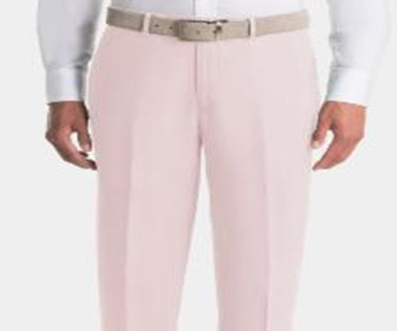 Lauren Ralph Lauren Men's UltraFlex Classic-Fit Linen Pants Pink Size 34X30