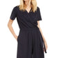 Weekend Max Mara Women's Panfilo Wide-Leg Jumpsuit Blue Size XL