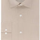Michael Kors Men's Regular Fit Airsoft Stretch Non Iron Performance Solid Dress Shirt Brown Size L